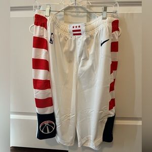 Washington wizards team issued shorts